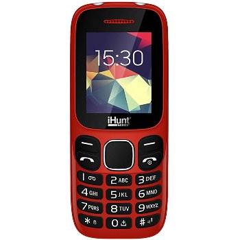 Telefon mobil i4 2021 Ecran 1.8inch Dual Sim Baterie 800mAh Red