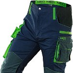 Pantaloni Neo Work (pantaloni de lucru PREMIUM, 62% bumbac, 35% poliester, 3% elastan, marimea L), neo
