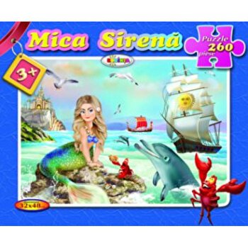 Puzzle Mica sirena (260 piese) - ***