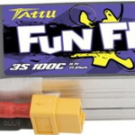 Acumulator Tattu Funfly 1550mAh 11,1V 100C 3S1P XT60, Gens Ace & TATTU