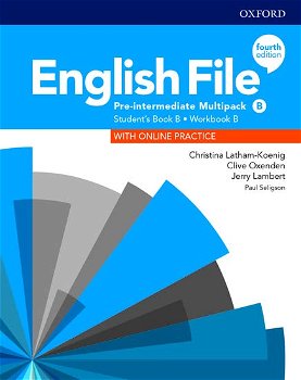English File 4E Pre-Intermediate Student's Book/Workbook Multi-Pack B, Oxford University Press