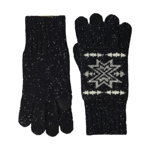 Accesorii Femei Pendleton Lambs Wool Gloves Plains Star Charcoal