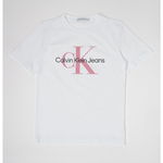 CALVIN KLEIN, Tricou de bumbac cu imprimeu logo, Gri