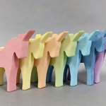 Set Handmade Unicorni culori pastel, Marc toys