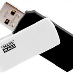 Memorie USB Goodram UCO2, 128GB, USB 2.0, Negru/Alb, GoodRam