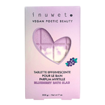 Tableta efervescenta pentru baie, cu parfum de coacaze, 200g, Inuwet, INUWET