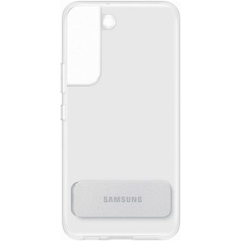 Husa telefon SAMSUNG Clear Standing Cover pentru Galaxy S22, EF-JS901CTEGWW, transparent