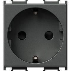 Modul Priza SCHUKO+KS2P+E 16A 250V~ 2M, Set 10 buc, TEM Modul TEM-VM10AT-P, TEM