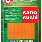 Laveta din microfibre pentru pardoseli, 80 x 50cm, SANO Sushi Microfiber Professional