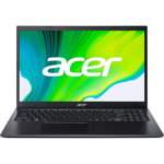 Laptop Acer 15.6'' Aspire 5 A515-56, FHD, Procesor Intel® Core™ i5-1135G7 (8M Cache, up to 4.20 GHz), 8GB DDR4, 512GB SSD, Intel Iris Xe, No OS, Charcoal Black
