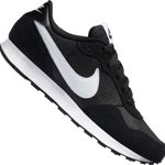 Nike, Pantofi din material textil cu garnituri de piele intoarsa, pentru alergare MD Valiant, Negru/Alb, 39 EU, Nike