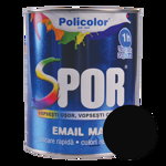Vopsea Email Spor negru mat 750 ml