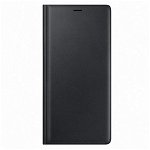 Samsung Original Leather Wallet Cover Case for Galaxy Note 9 - Black