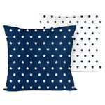 Față de pernă 4Home Stars navy blue, 2x 40 x 40 cm