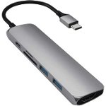 Adaptor Hub USB-C Satechi Multimedia Slim V2