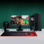 PC Gaming ZMEU Battle Pack (include PC Gaming , Monitor Gaming, Mouse, Tastatura, Casti, Mouse pad), 