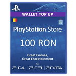 Card Sony PlayStation Store 100 RON