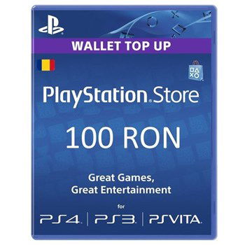 Card Sony PlayStation Store 100 RON