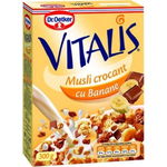 Musli crunchy cu căpșuni și zmeură 1kg  Venosta