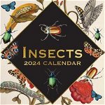 Insects - 2024 Square Wall Calendar 