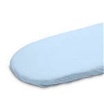 Husa de bumbac cu elastic pentru salteaua de landou Albastru, Sensillo