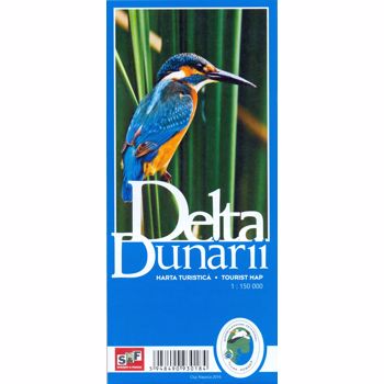 Harta turistica Delta Dunarii