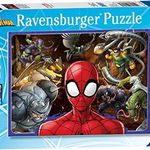 Puzzle Ravensburger - Spider-Man si personaje, 100 piese