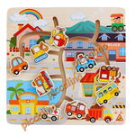 Puzzle Traseu lemn 546, 