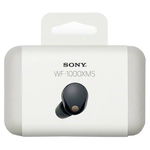 Casti Audio In-Ear Sony WF-1000XM5B, True Wireless, Bluetooth, Noise cancelling, Microfon, Autonomie de pana la 24 ore, Incarcare rapida, IPX4, Negru