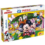 Puzzle Lisciani, Disney Mickey Mouse, M-Plus, 48 piese, Lisciani