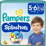 Pampers Splashers 5-6 scutece pentru înot 14+ kg 10 buc, Pampers