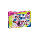 Ravensburger - Puzzle Minnie mouse in parc, 3x49 piese