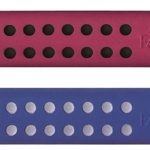 Radiera pentru creion, ergonomica, rosie/albastra, Faber-Castell Grip 2001, Faber-Castell