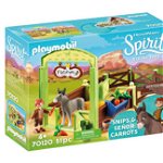 Set Playmobil(r) Spirit Snips And Senor Carrots With Horse Stall (70120) 