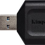 Cititor de carduri Kingston MobileLite Plus microSD, USB 3.2, SD/SDHC/SDXC, Kingston