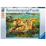 Puzzle Familie De Lei, 500 Piese, Ravensburger