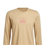 Imbracaminte Barbati adidas Embroidered Long Sleeve T-Shirt Beige Tone