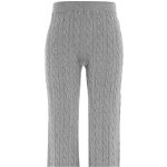 Kaos Pants in cable knit pattern Violet, Kaos