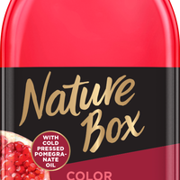 Nature Box Balsam Pentru Par Vopsit Cu Ulei De Rodie Presat La Rece  Balsam 385 ml, Nature Box