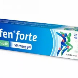 Clafen forte, 50 mg/g gel, 45g, Antibiotice SA, ANTIBIOTICE S.A.