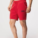 Jack & Jones, Bermude cu detaliu logo, Gri melange, M