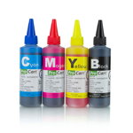 Cerneala Dye compatibila universala, 100 ml/culoare, set 4 culori, Procart