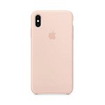 Apple Husa de silicon pentru iPhone XS Max Pink Sand, Apple