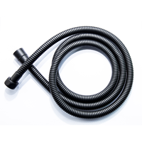 Furtun de duș Sanotechnik Elite negru metalic