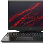 Laptop Gaming OMEN by HP 17-cb0005nq cu procesor Intel® Core™ i7-9750H pana la 4.50 GHz, 17.3", Full HD, IPS, 144Hz, G-Sync, 16GB, 1TB HDD + 256GB SSD, NVIDIA® GeForce RTX™ 2070 8GB, Free DOS, Black