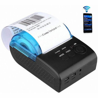 Imprimanta termica portabila bluetooth, 58mm, rola XL , Windows, Android, IOS, USB, COM, Procart