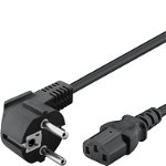 Cablu de alimentare calculator Schuko 90 grade tata - CCE mama 2.0m