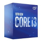 Procesor Intel® Comet Lake i3-10100F, 3.60GHz, 6MB, 65W, Socket LGA1200 (Box), Intel