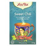 Yogi Tea Sweet Chili, ceai aurvedic cu ardei dulce, cacao si lemn dulce, bio, 30,6 g, Yogi Tea