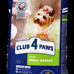 Hrana uscata pentru caini adulti de talie mica, Premium, Club 4 Paws, 14 kg